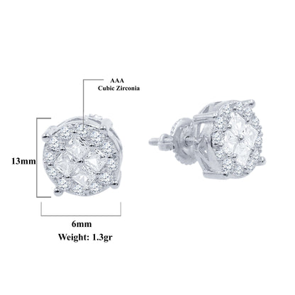 Glisten Screw Back Earrings | 9212471