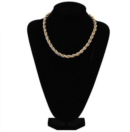 10 MM Bling Hawser Rope Chain